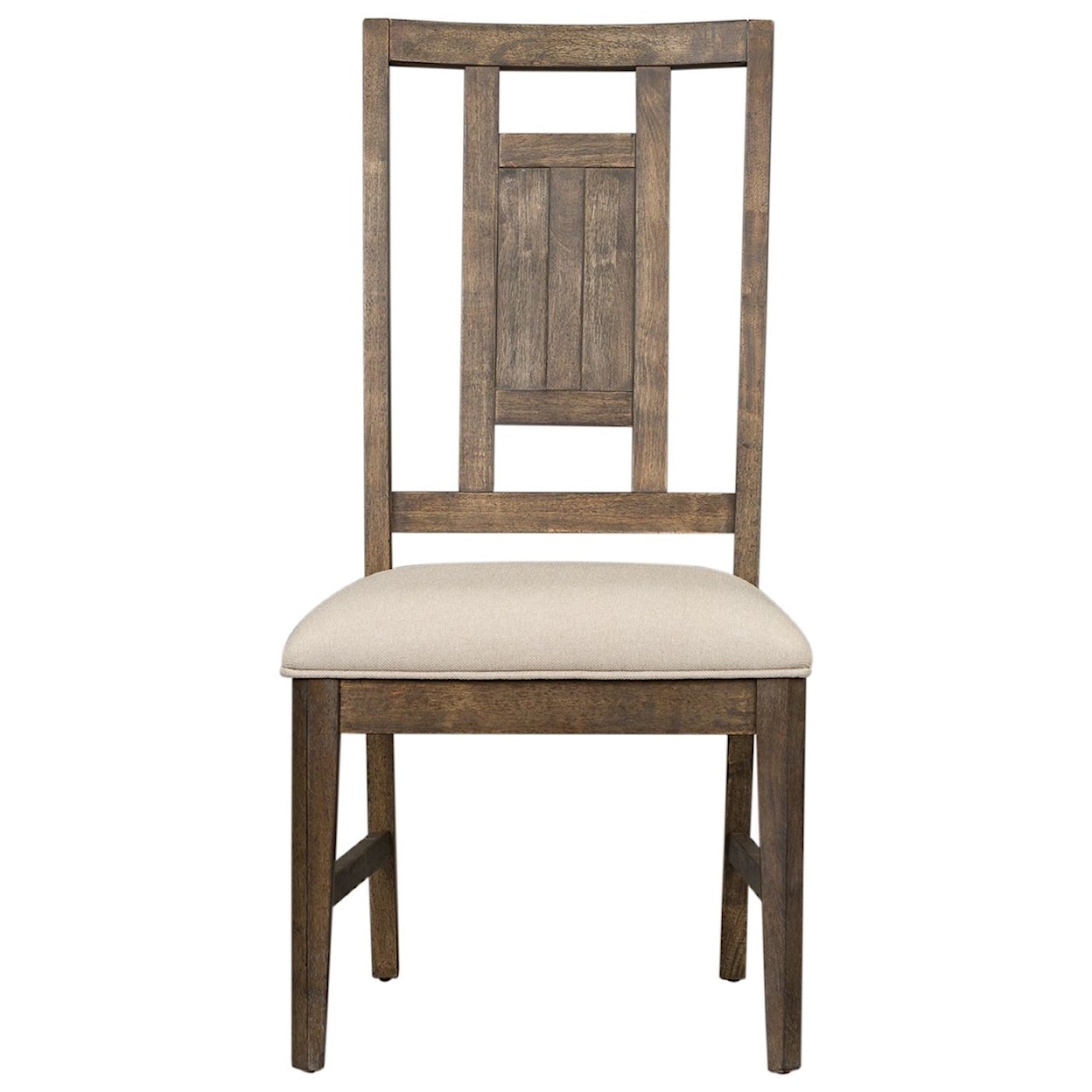 Liberty Furniture Artisan Prairie Lattice Back Side Chair