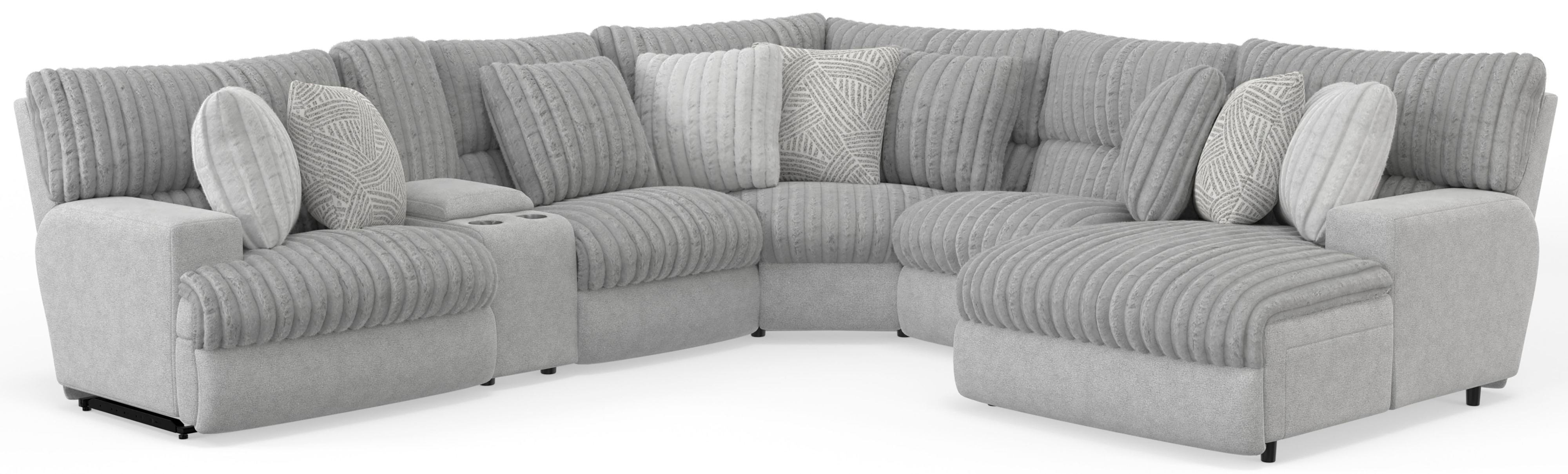 6-Piece Power Reclining Sectional Sofa