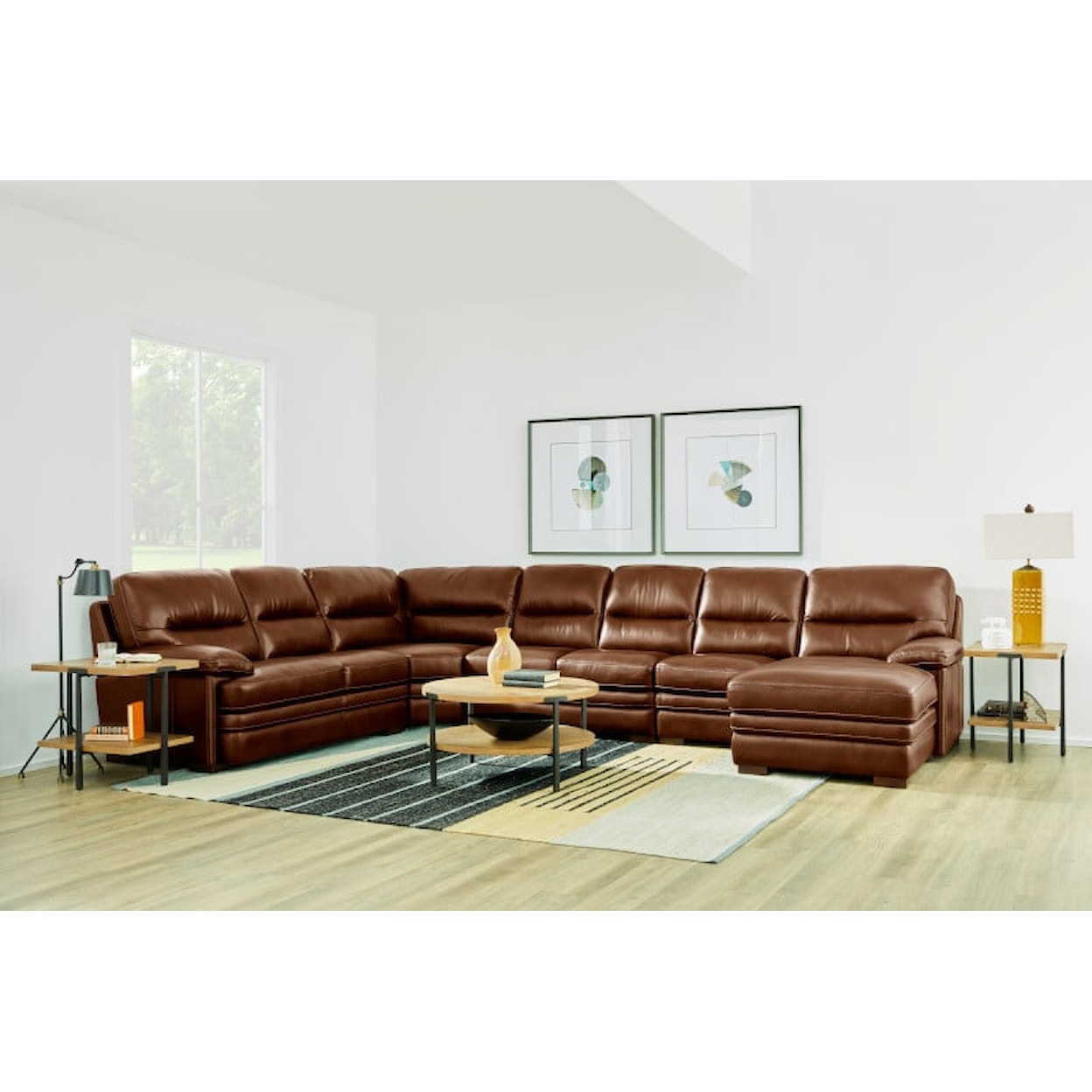 Flexsteel David Sectional Sofa