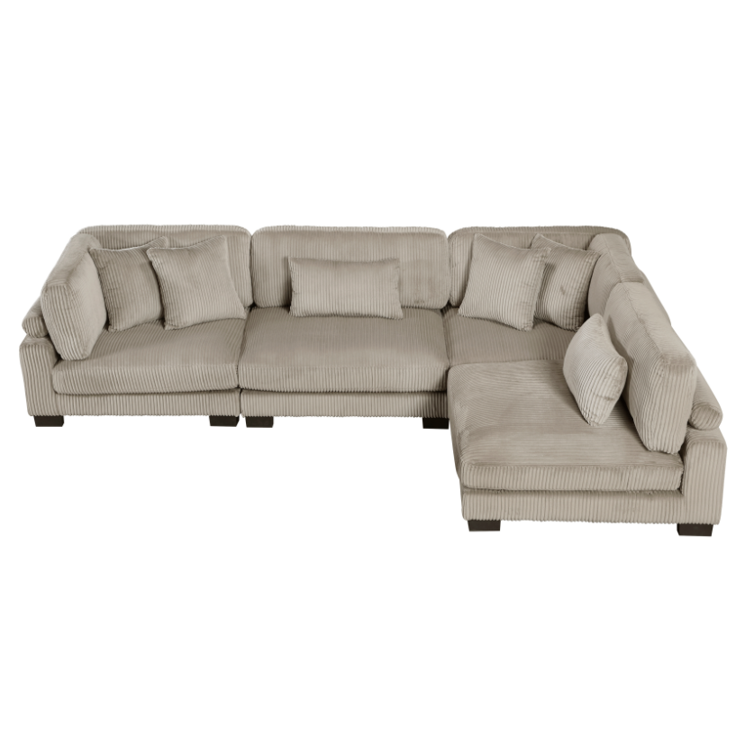 4-Piece Sectional Sofa