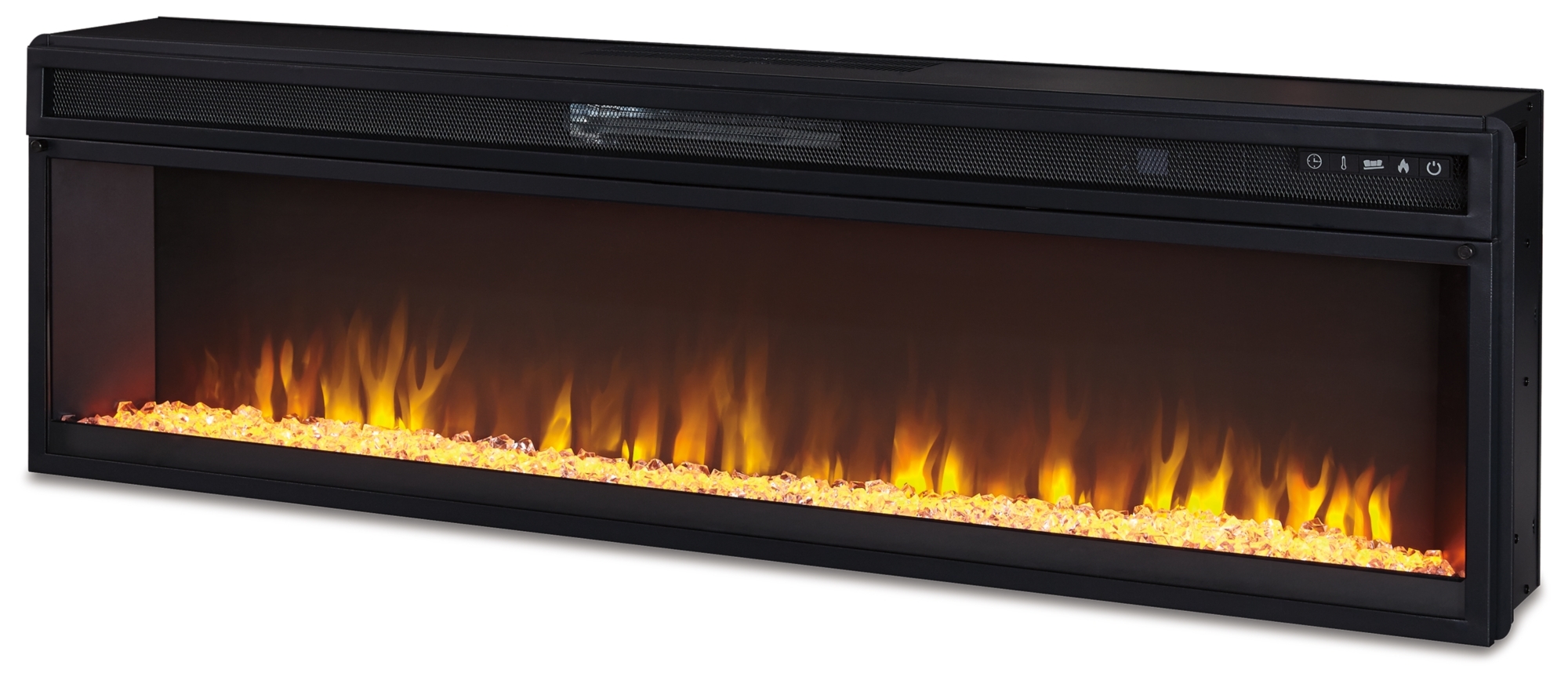 Wide Fireplace Insert