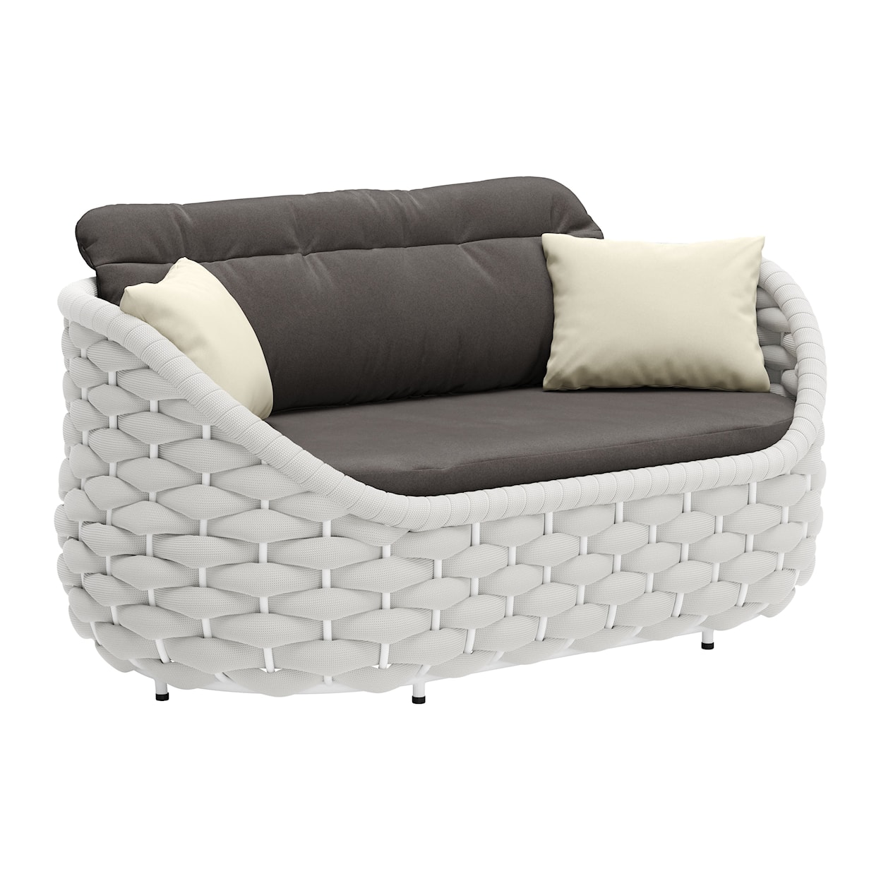 Zuo Coral Reef Collection Loveseat