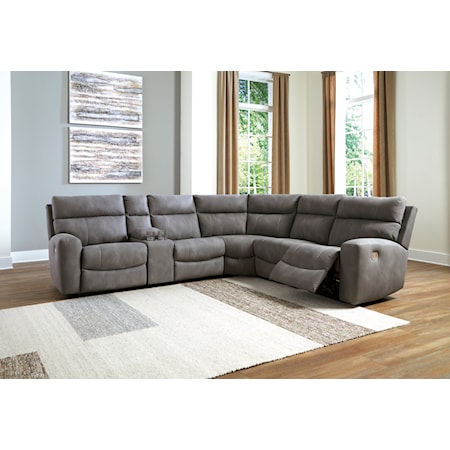 6-Piece Power Reclining Sectional