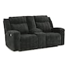 Signature Design by Ashley Furniture Martinglenn Power Reclining Loveseat with Console