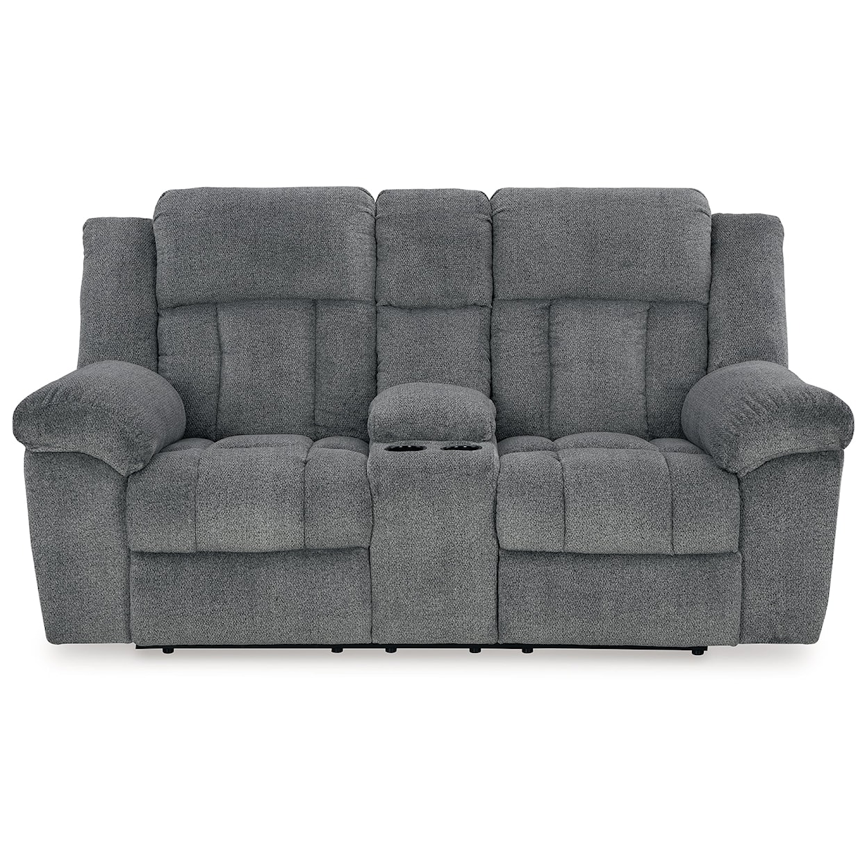 Signature Design by Ashley Tip-Off PWR REC Loveseat/CON/ADJ HDRST