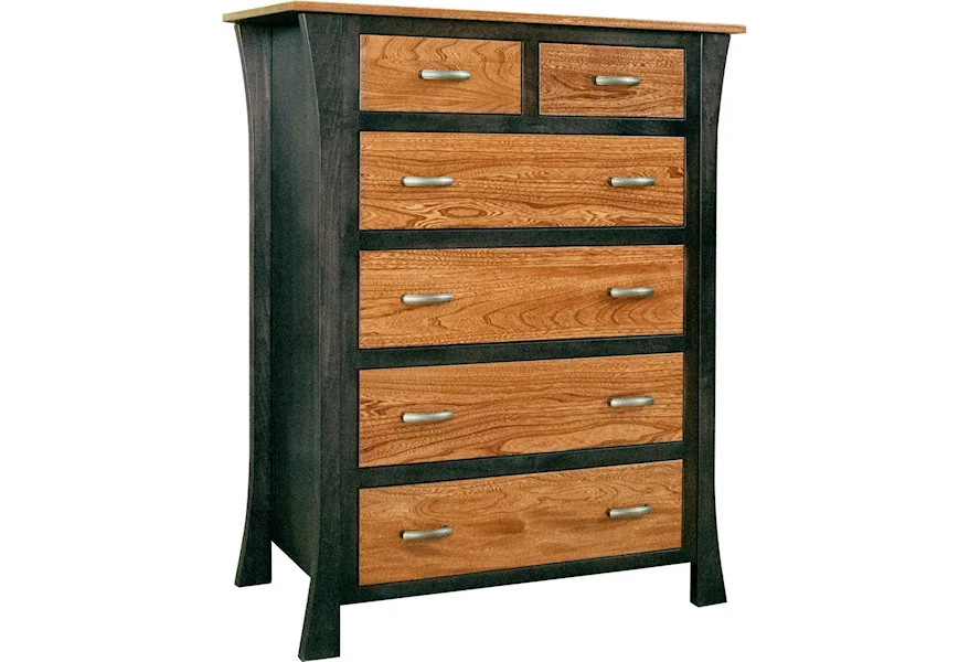 Mapleton 6-Drawer Chest by Buckeye Furniture at Saugerties Furniture Mart