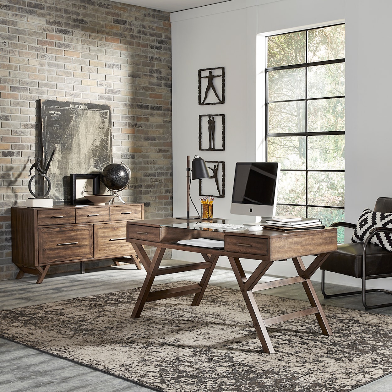 Liberty Furniture Lennox 2-Piece Desk Set