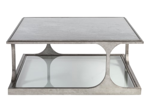 Contemporary Square Cocktail Table