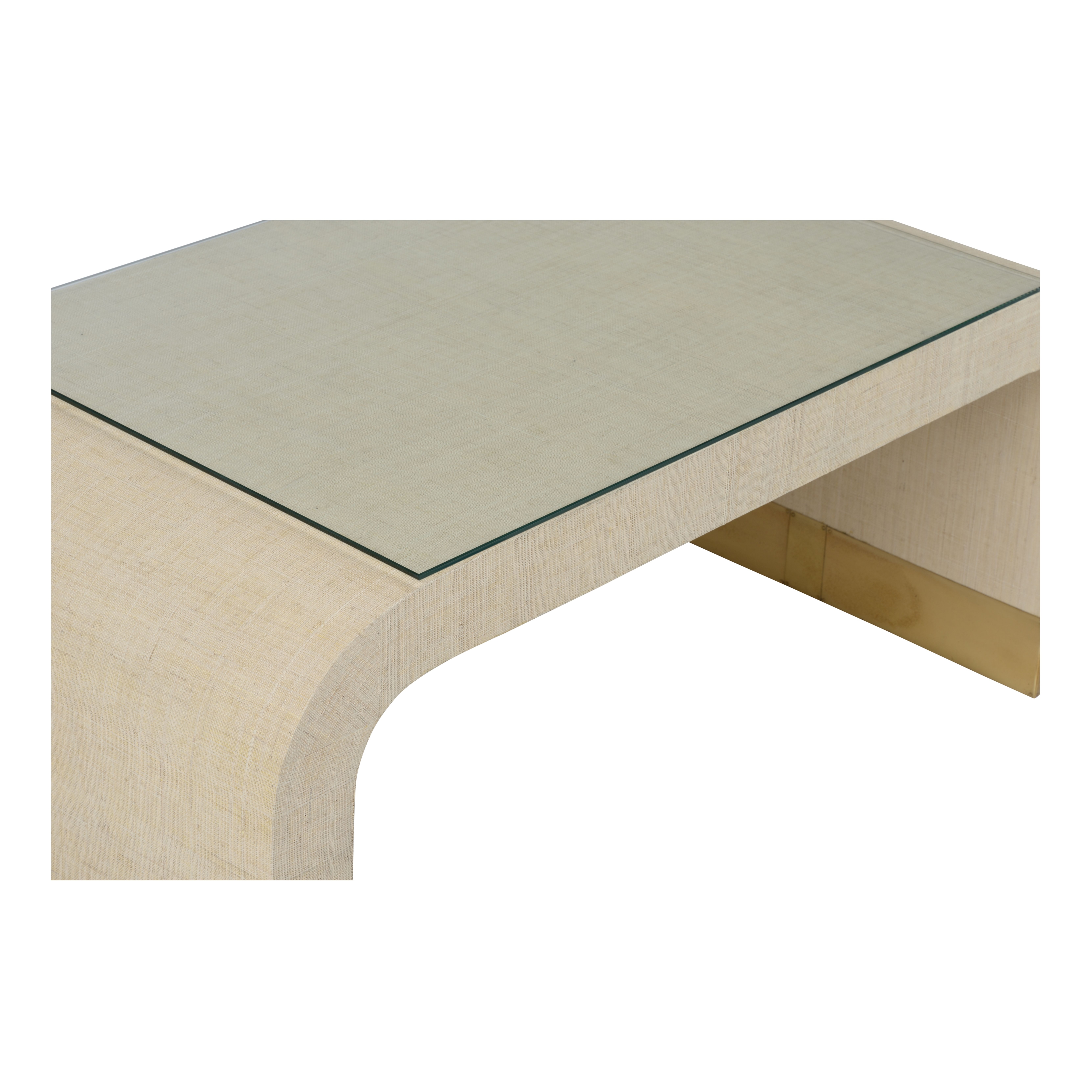 Chelsea House Jamie Merida Waterfall Coffee Table - Cream