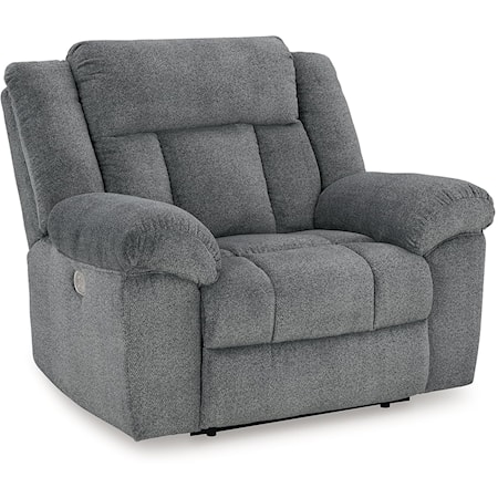 Power Recliner with Adjustable Headrest