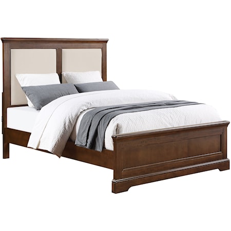 California King Upholstered Bed