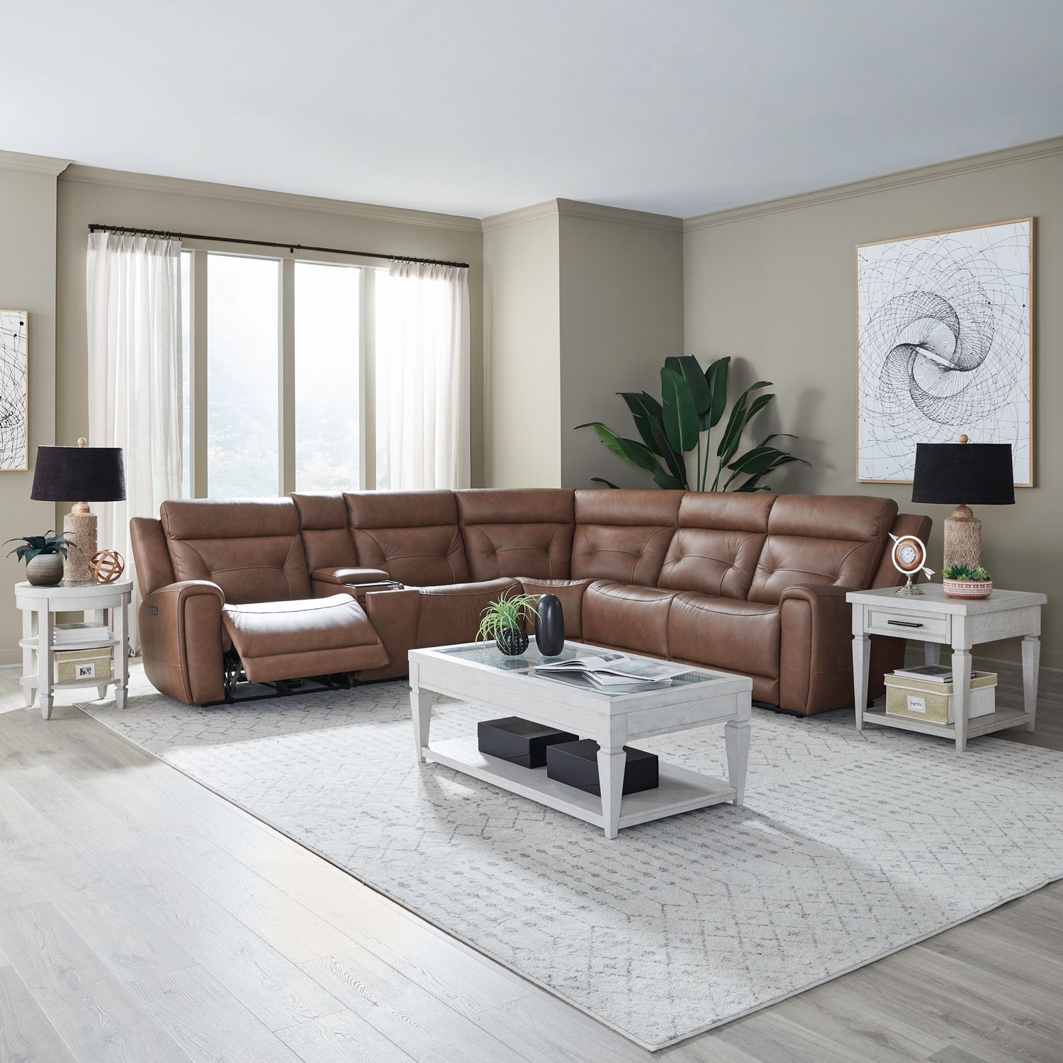 6-Piece Glider Sectional