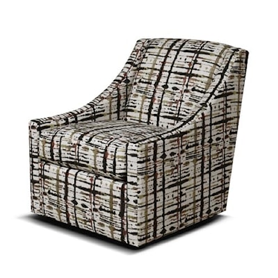 England 3700 Series Swivel Glider Accent Chair