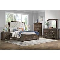 Traditional 5-Piece Cal. King Bedroom Set