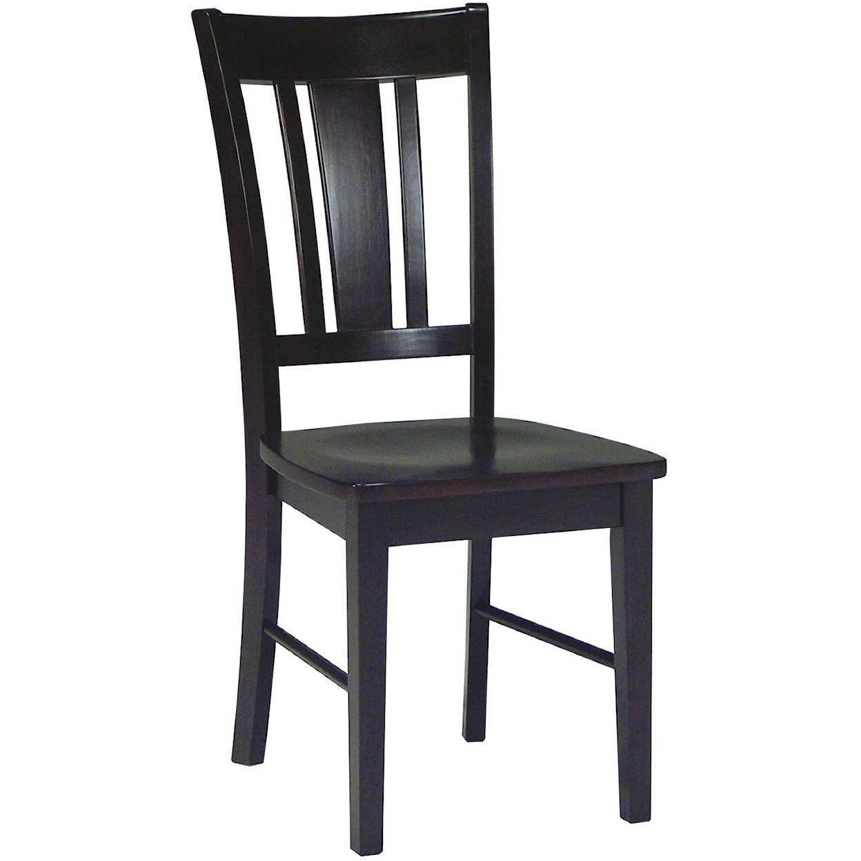 John Thomas Dining Essentials San Remo Side Chair in Rich Mocha