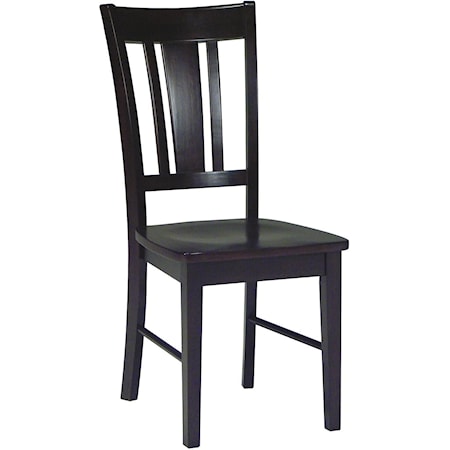 San Remo Dining Chair in Rich Mocha