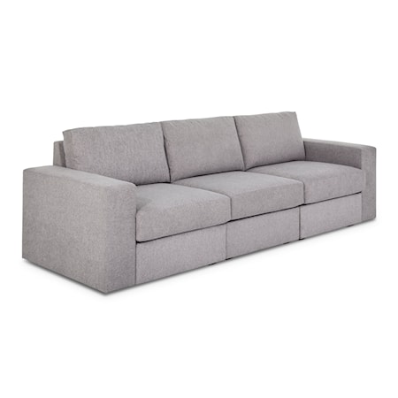 Wide-Arm Sofa