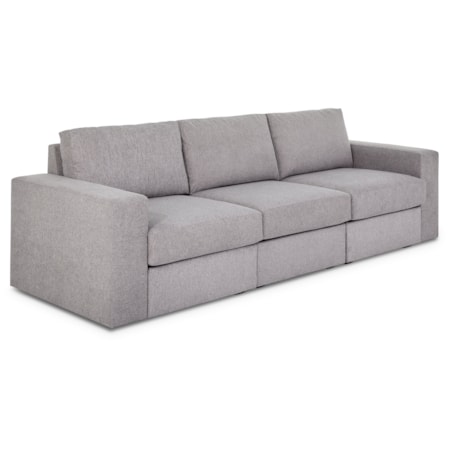 Wide-Arm Sofa