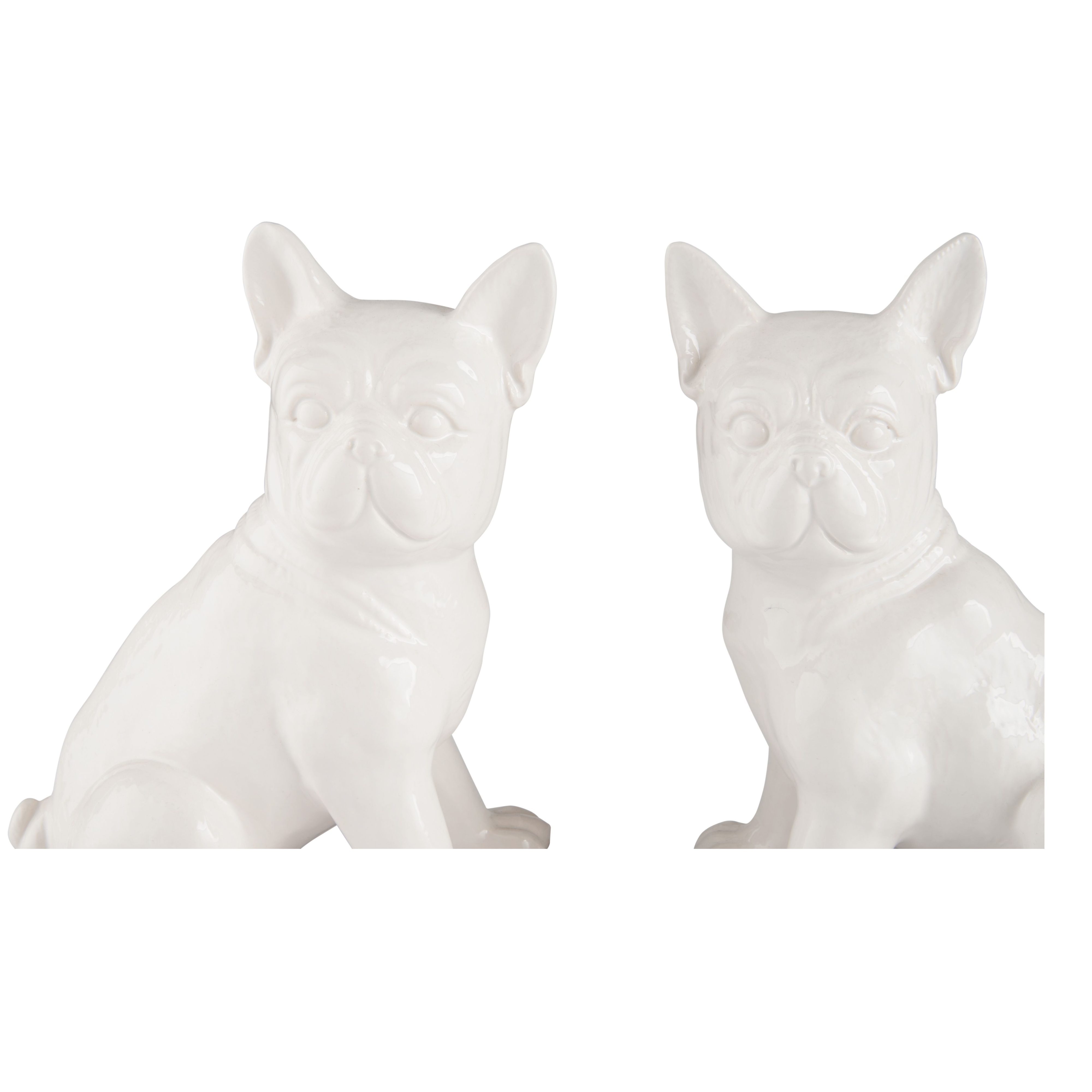 Chelsea House Shayla Copas Gypsy. Dogs - Pair White