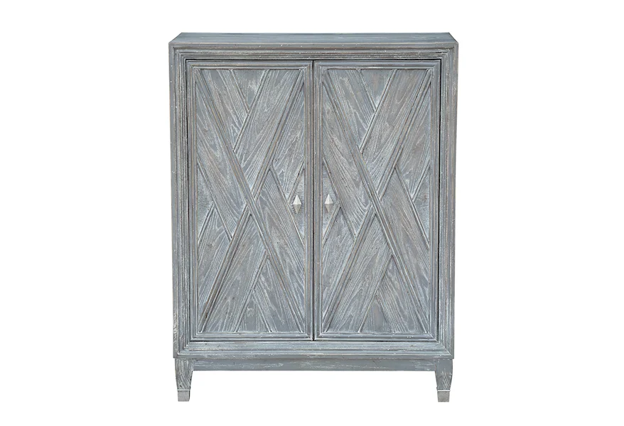 Accents Weathered Grey Wash Transitional Bar Cabinet by Accentrics Home at Jacksonville Furniture Mart
