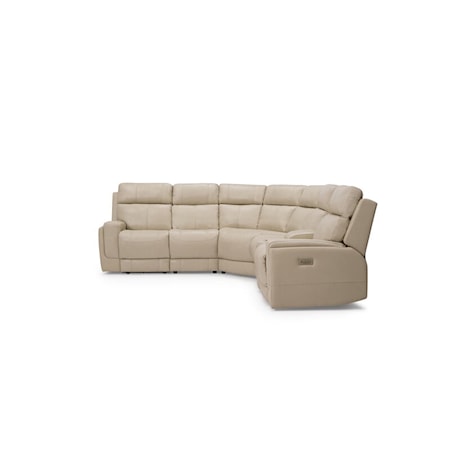 Hargrave 4-Seat Corner Curve Sectional