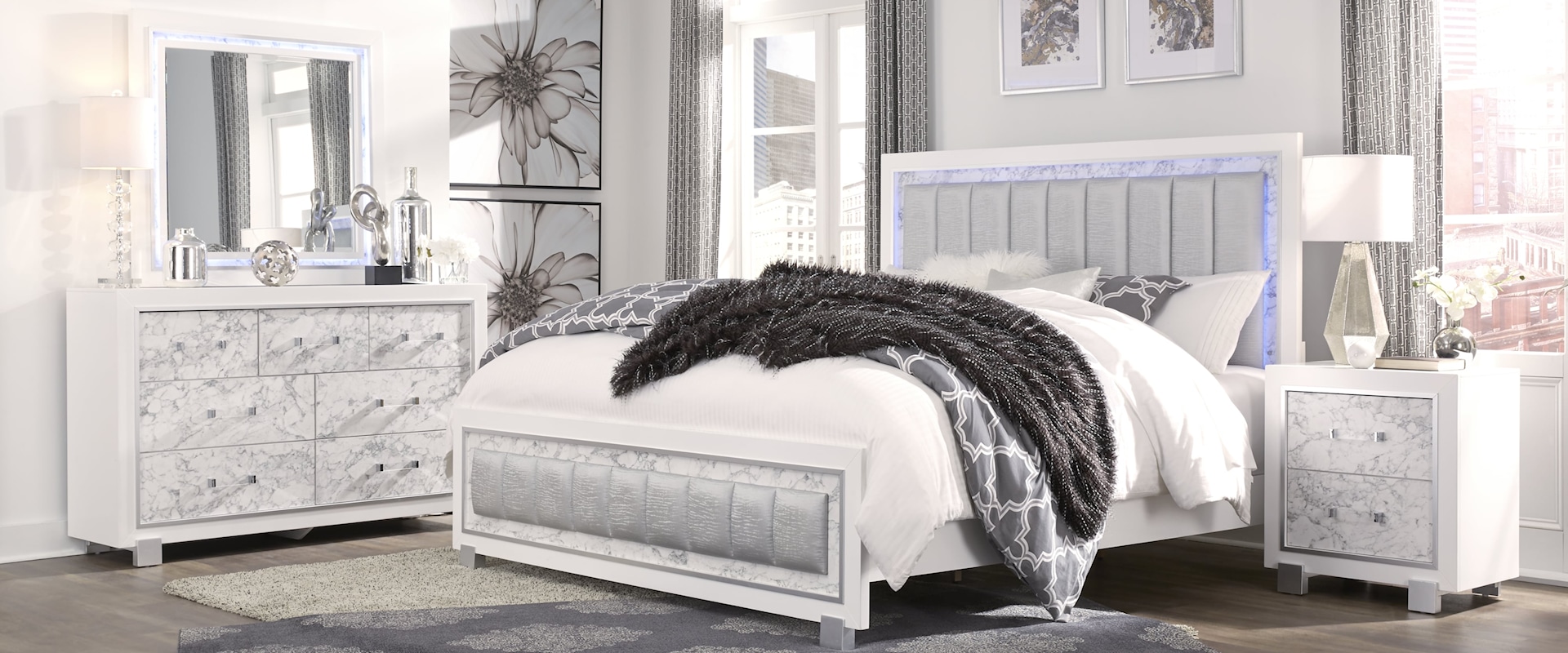 Glam Queen Bedroom Set