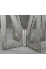 Geometric Shaped Forged Metal Base