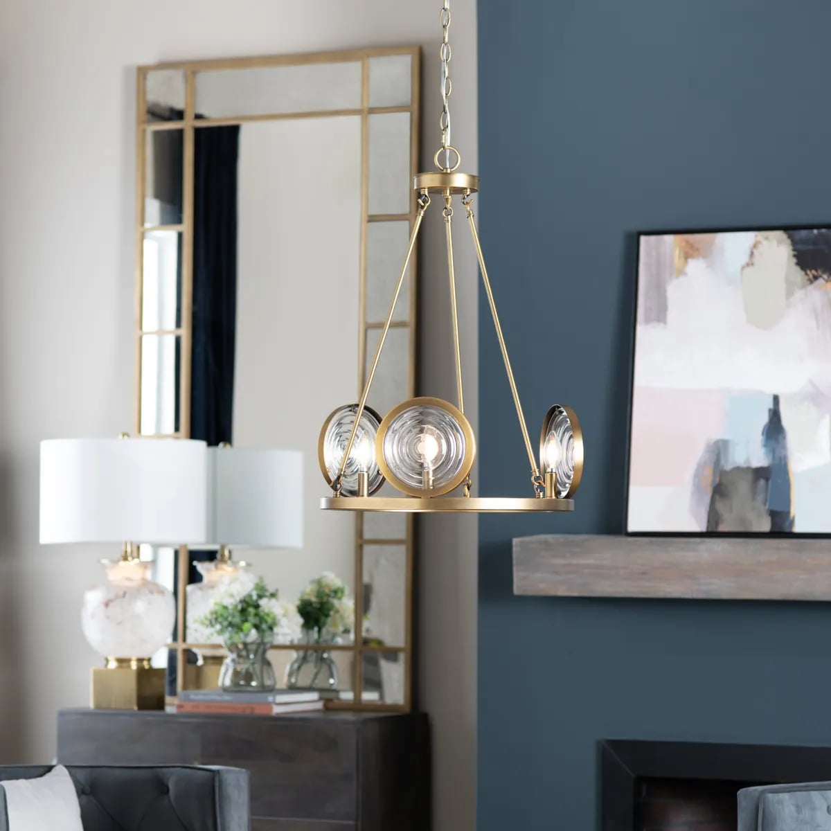 Albany 3 Light Pendant