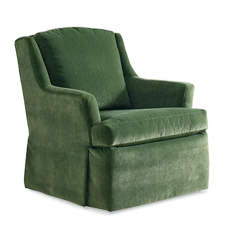 Traditional Swivel Rocker Chair