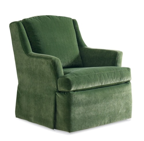 Traditional Swivel Rocker Chair