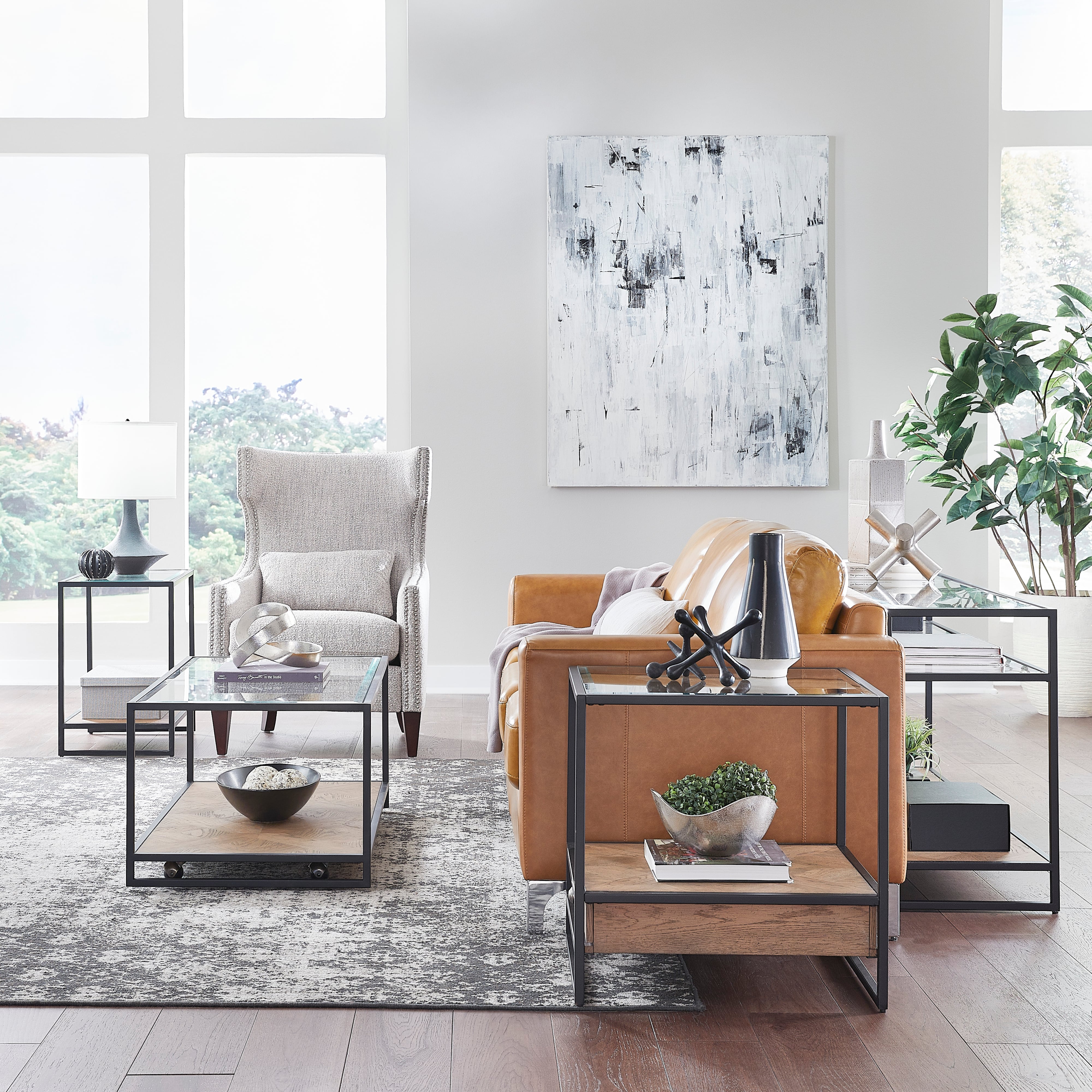 Liberty Furniture Bedford Chairside Table