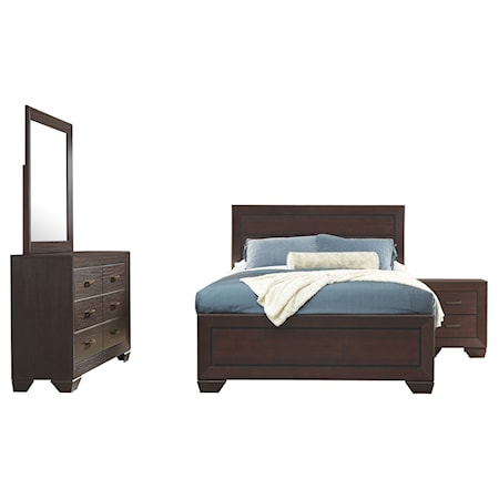 4-piece King Bedroom Set