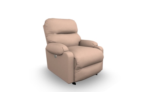 Casual Power Space Saver Recliner with USB Port