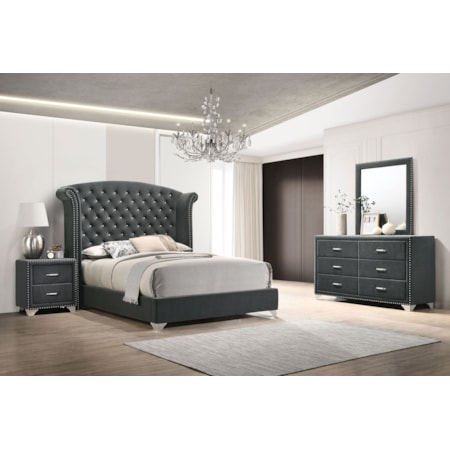 4-piece King Bedroom Set