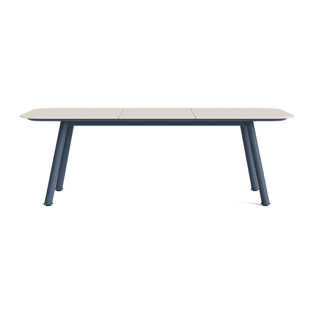 87" x 40" Rect. Stone-Top Dining Table