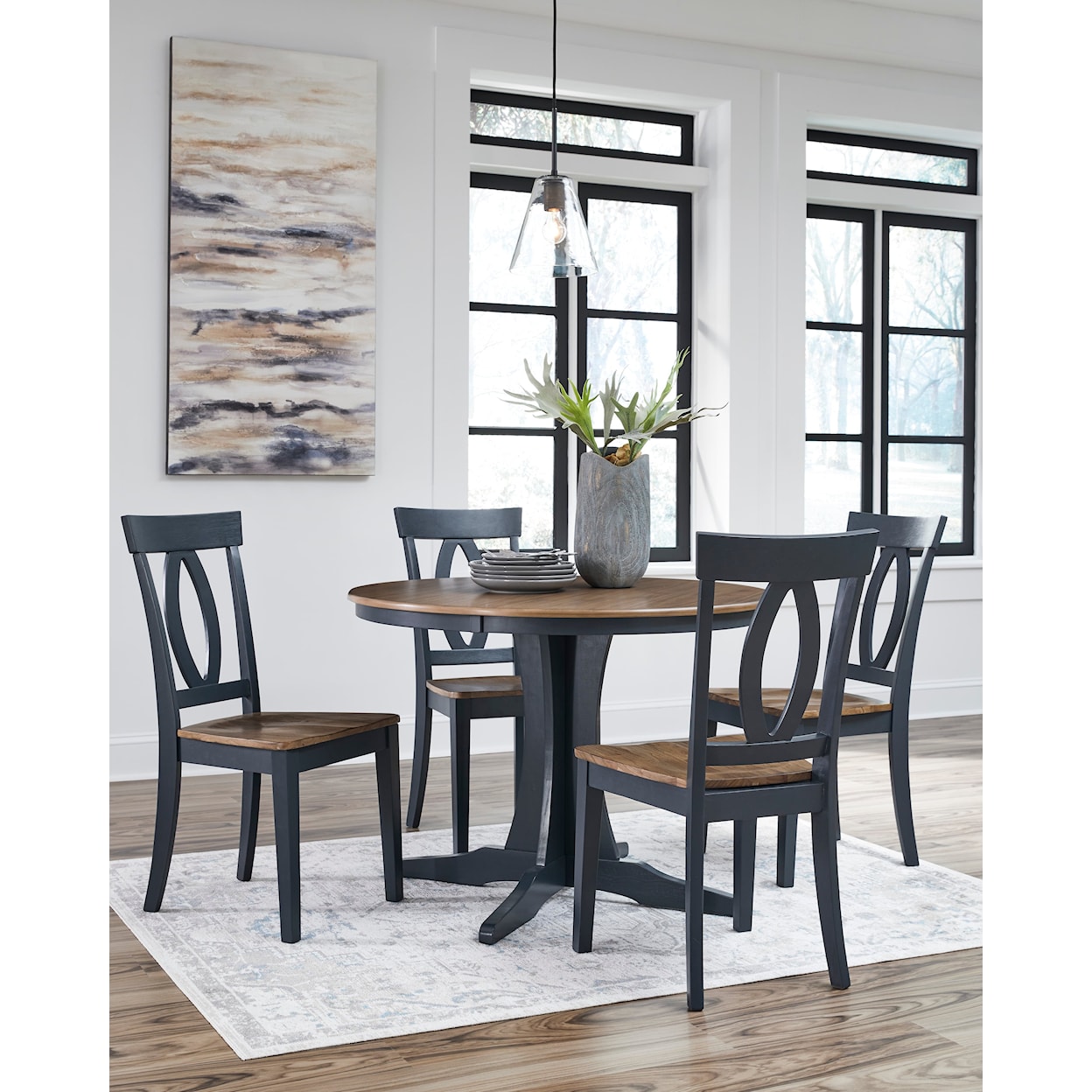 Signature Design Landocken 5-Piece Dining Set