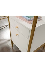 Sauder Harper Heights Contemporary L-Shaped Desk with File Cabinet