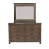 Liberty Furniture Thornwood Hills 8-Drawer Bedroom Dresser