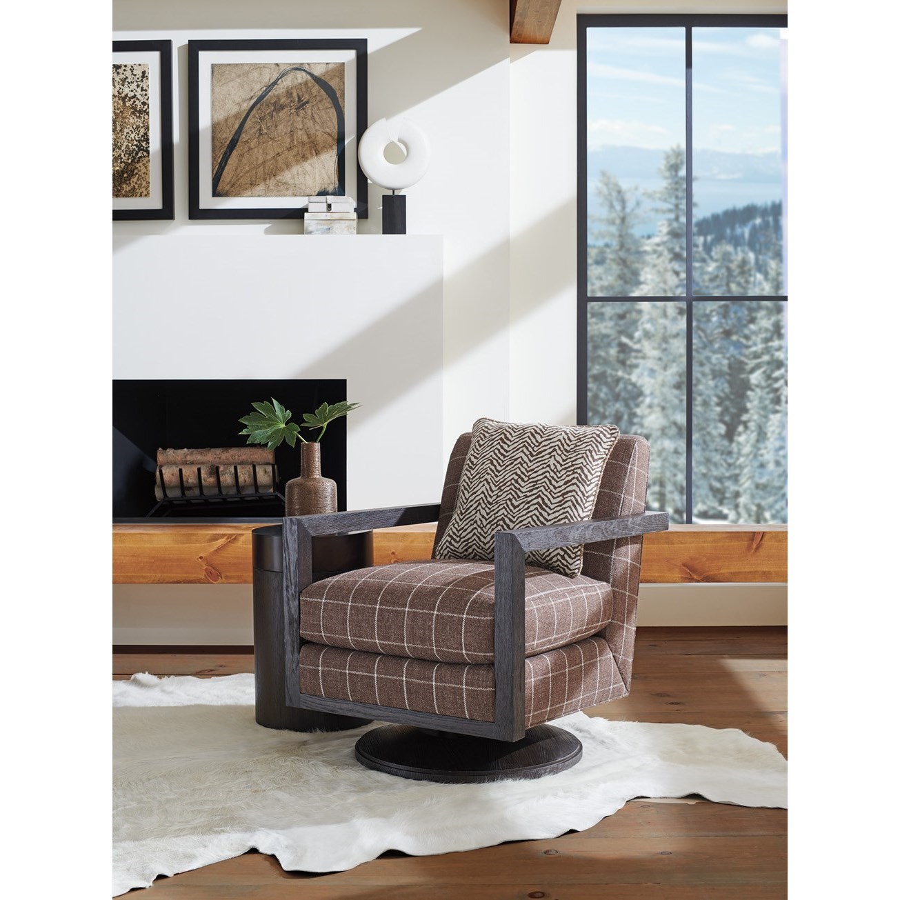 Barclay Butera Barclay Butera Upholstery Willa Swivel Chair