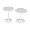 VFM Signature Camille Nesting Table - Set of 2 - White on White