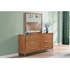 New Classic Furniture Silhouette Square Dresser Mirror