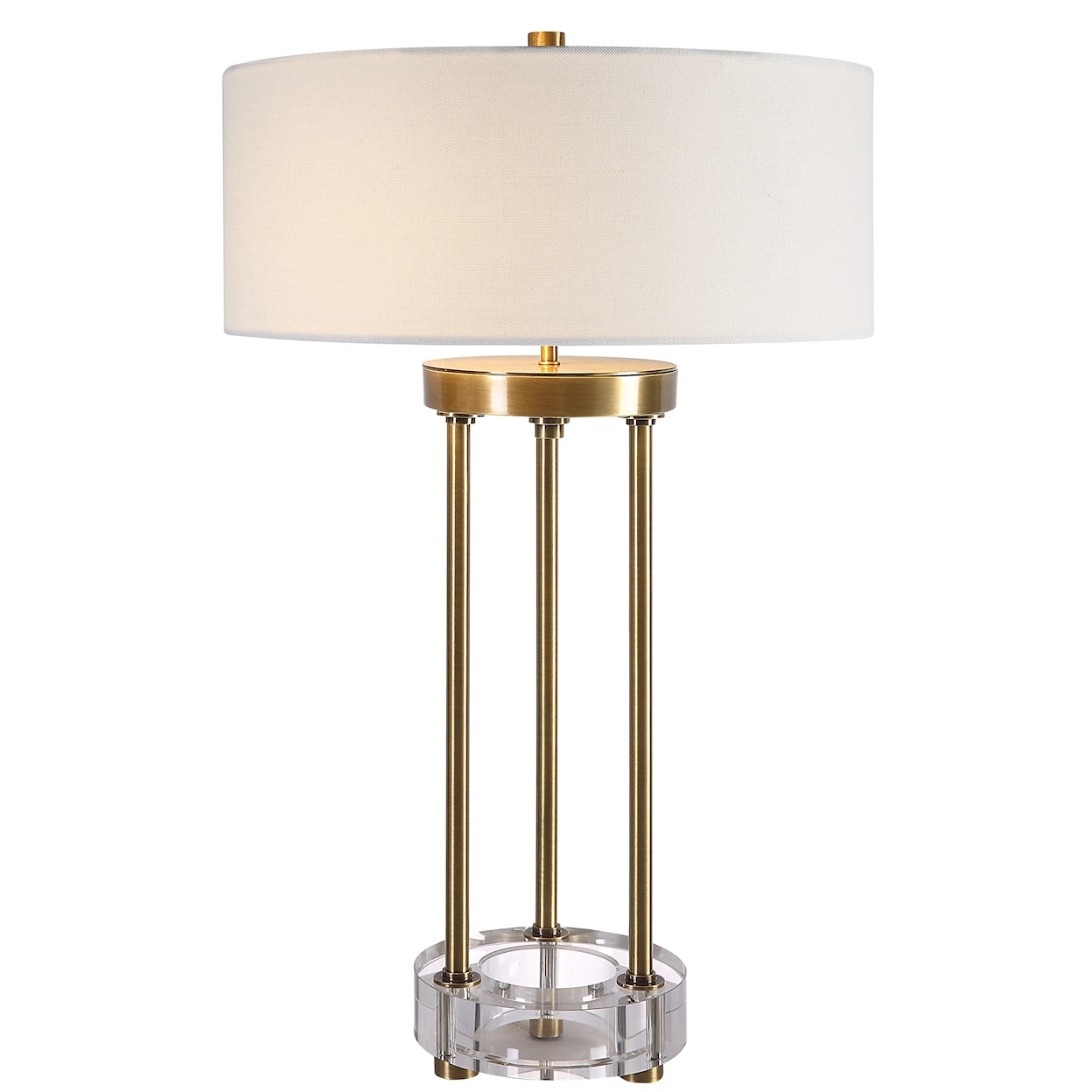 Uttermost Pantheon Pantheon Brass Rod Table Lamp