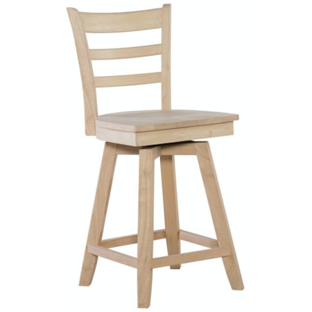 24" Emily Counter Swivel Stool