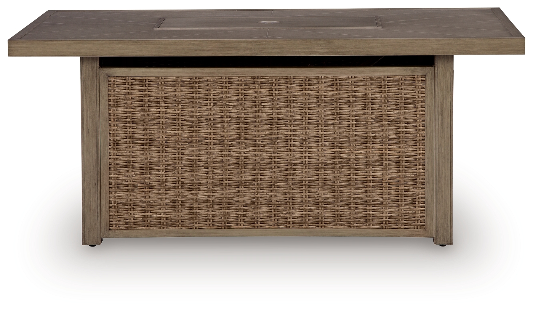 Signature Design by Ashley Laguna Heights Rectangular Fire Pit Table