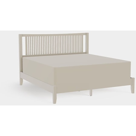Atwood King Spindle Bed with Low Rails