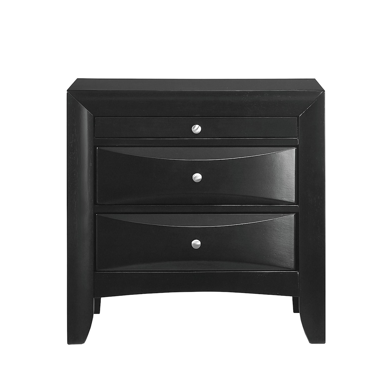 Elements International Emily 2-Drawer Nightstand