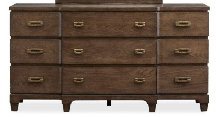 Dresser &amp; Mirror Set