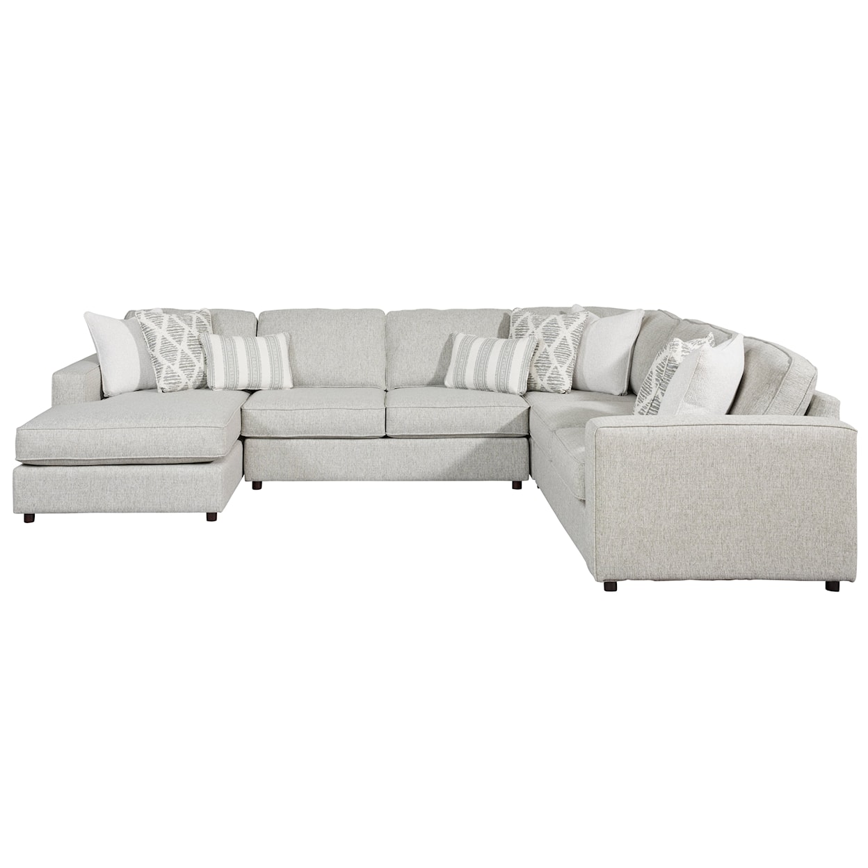 VFM Signature 2061 DURANGO FOAM Sectional with Left Chaise