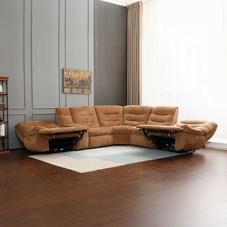 Power Reclining Sectional Sofa