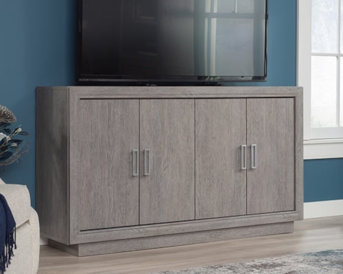 Contemporary 60" Credenza with Doors